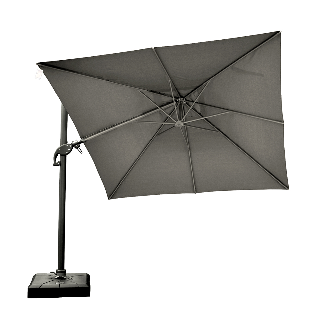 ODESSA - Rectangular Cantilever Umbrella - Taupe